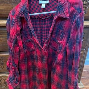 Maternity flannel